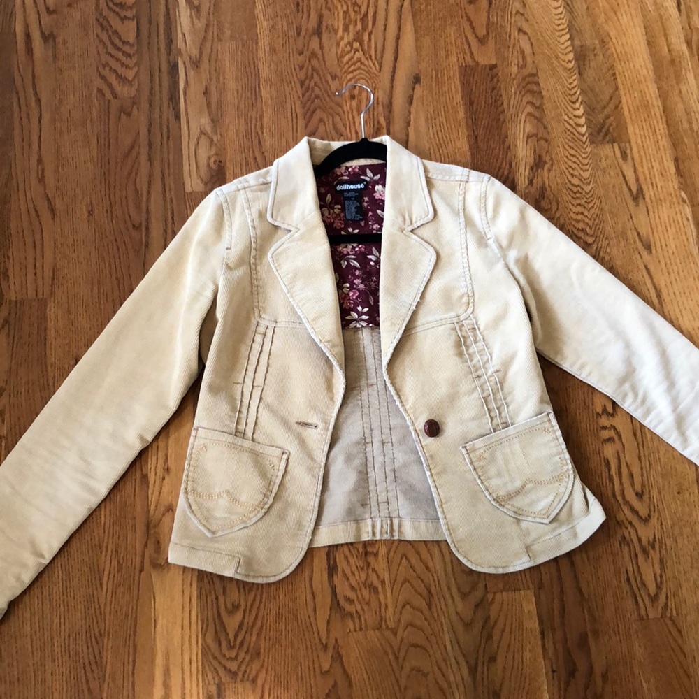 Tan corduroy jacket